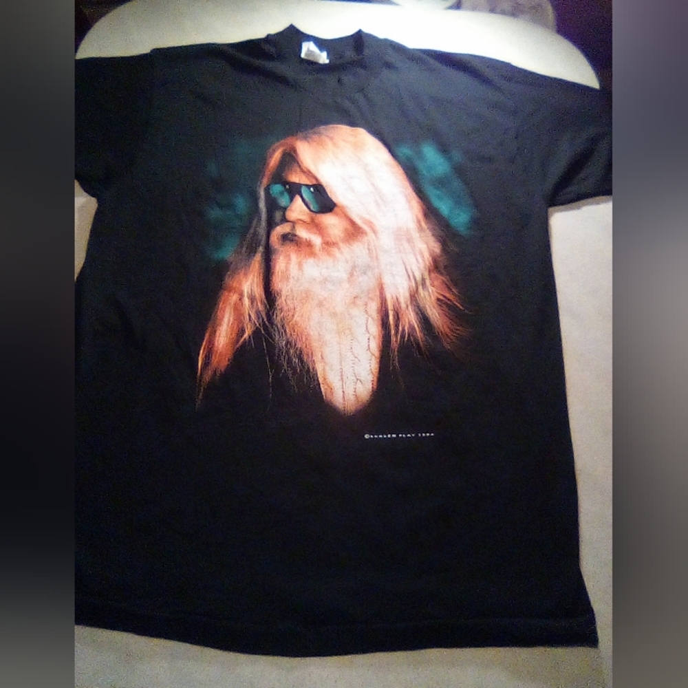 Leon Russell Blues Rock N Roll T-Shirt 1994 Vintage